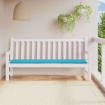 vidaXL Pernă pentru bancă de grădină, turcoaz, 200x50x4 cm, textil vidaXL Pernă pentru bancă de grădină, turcoaz, 200x50x4 cm, textil