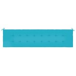 vidaXL Pernă pentru bancă de grădină, turcoaz, 200x50x4 cm, textil vidaXL Pernă pentru bancă de grădină, turcoaz, 200x50x4 cm, textil