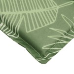 vidaXL Pernă de șezlong, model frunze, textil Oxford vidaXL Pernă de șezlong, model frunze, textil Oxford