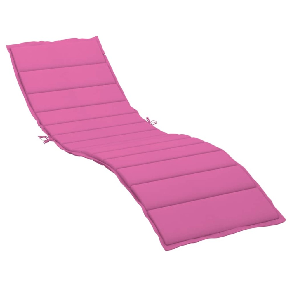 vidaXL Pernă pentru șezlonguri, roz, material Oxford
