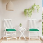 vidaXL Perne de scaun, 2 buc., verde, 40x40x7 cm, textil oxford vidaXL Perne de scaun, 2 buc., verde, 40x40x7 cm, textil oxford