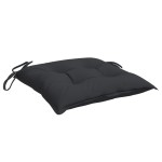 vidaXL Perne de scaun, 4 buc., negru, 40x40x7 cm, textil oxford vidaXL Perne de scaun, 4 buc., negru, 40x40x7 cm, textil oxford