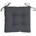 vidaXL Perne de scaun, 4 buc., antracit, 50x50x7 cm, textil oxford vidaXL Perne de scaun, 4 buc., antracit, 50x50x7 cm, textil oxford