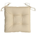 vidaXL Perne de scaun, 4 buc., bej, 50x50x7 cm, textil oxford vidaXL Perne de scaun, 4 buc., bej, 50x50x7 cm, textil oxford