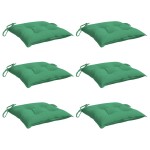 vidaXL Perne de scaun, 6 buc., verde, 50x50x7 cm, textil oxford vidaXL Perne de scaun, 6 buc., verde, 50x50x7 cm, textil oxford