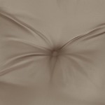 vidaXL Perne de scaun, 2 buc., taupe, 50x50x7 cm, textil oxford