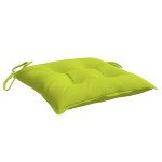 vidaXL Perne de scaun 4 buc. verde deschis 50x50x7 cm textil oxford
