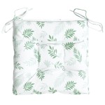 vidaXL Perne de scaun, 6 buc., model frunze, 50x50x7 cm, textil oxford