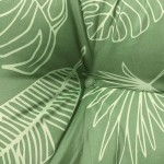 vidaXL Perne de scaun, 4 buc., 50x50x7 cm, textil, model frunze vidaXL Perne de scaun, 4 buc., 50x50x7 cm, textil, model frunze