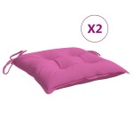 vidaXL Perne de scaun, 4 buc., roz, 50x50x7 cm, textil oxford vidaXL Perne de scaun, 4 buc., roz, 50x50x7 cm, textil oxford
