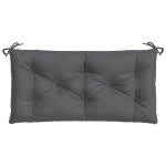 vidaXL Pernă de bancă de grădină antracit 100x50x7 cm textil oxford vidaXL Pernă de bancă de grădină antracit 100x50x7 cm textil oxford