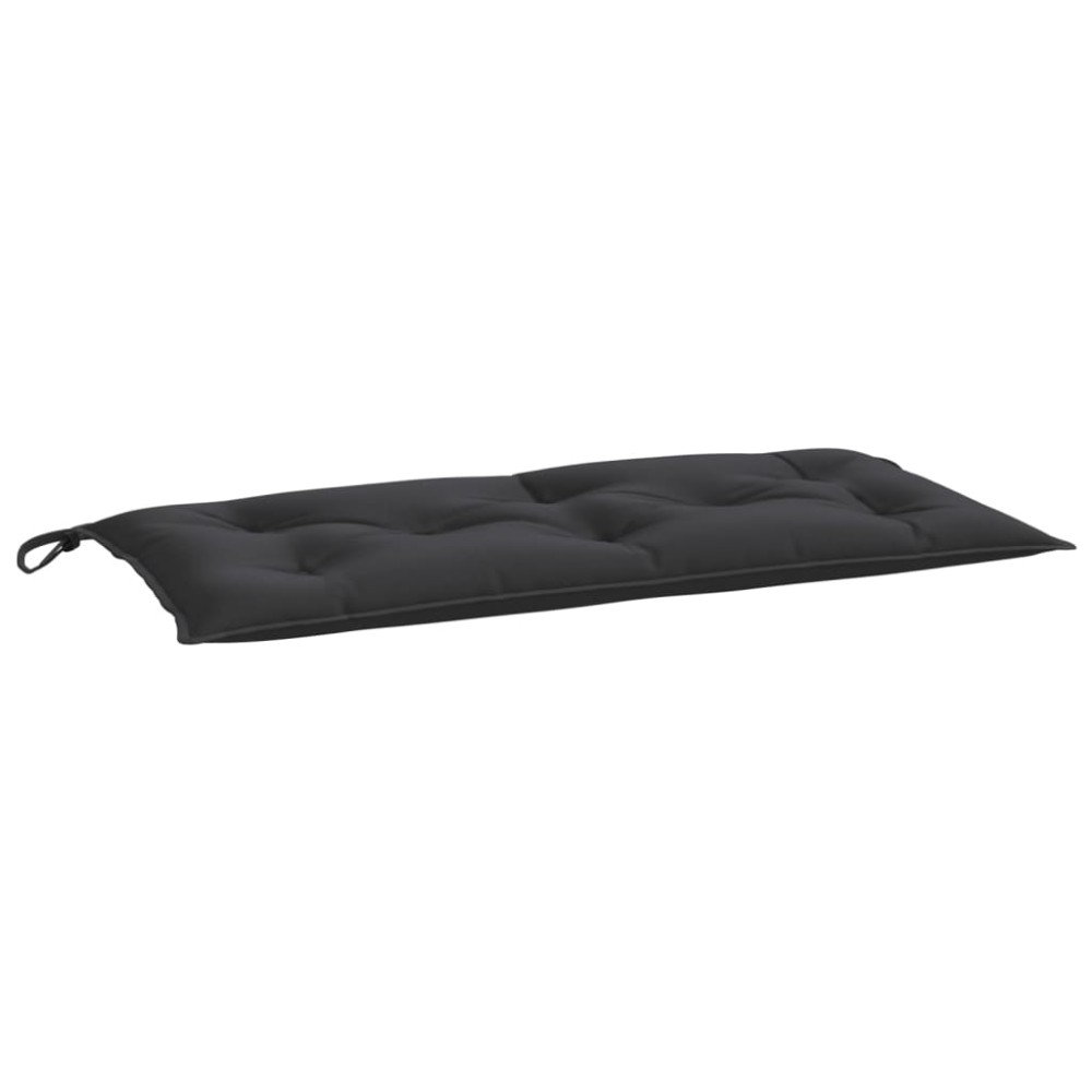 vidaXL Pernă bancă de grădină, negru, 100x50x7 cm, material oxford