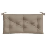 vidaXL Pernă bancă de grădină, gri taupe, 100x50x7 cm, material oxford vidaXL Pernă bancă de grădină, gri taupe, 100x50x7 cm, material oxford