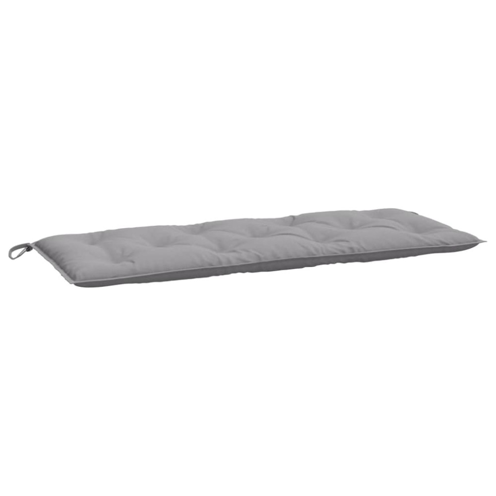 vidaXL Pernă de bancă de grădină, gri, 120x50x7 cm, material oxford