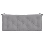 vidaXL Pernă de bancă de grădină, gri, 120x50x7 cm, material oxford vidaXL Pernă de bancă de grădină, gri, 120x50x7 cm, material oxford