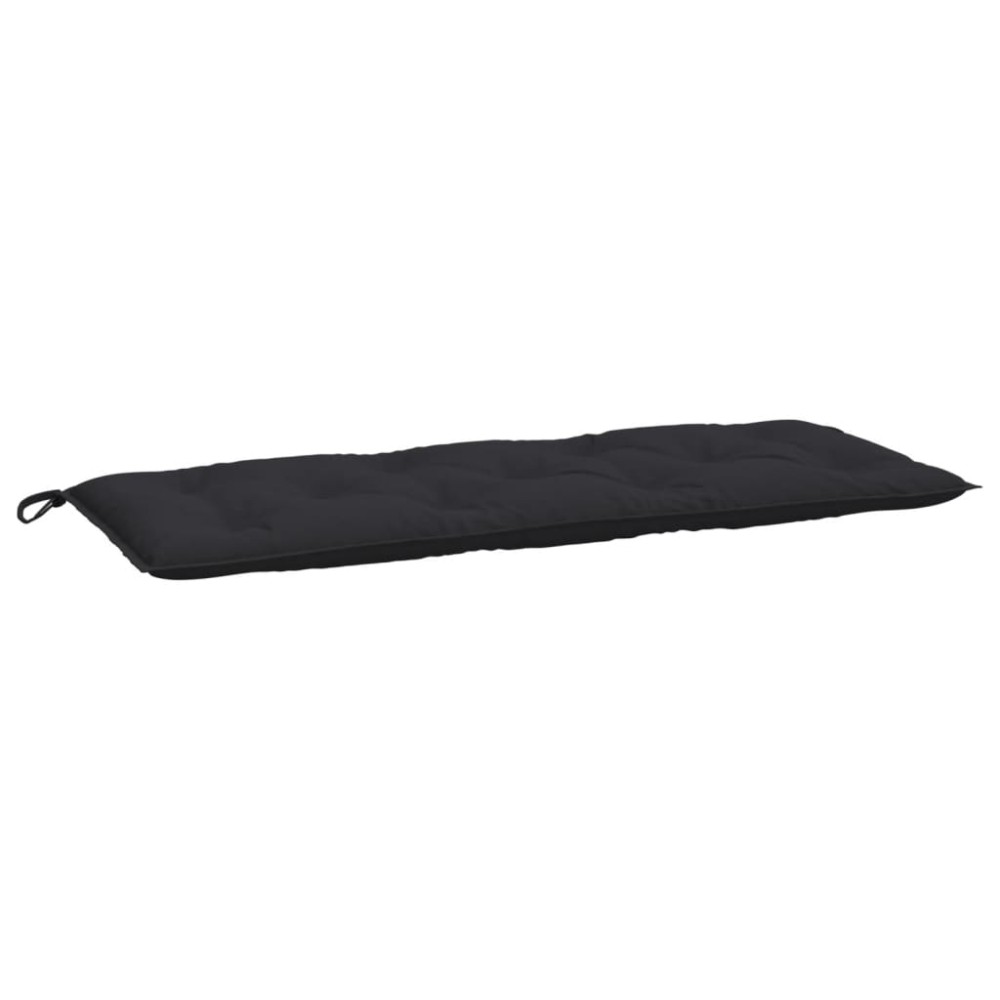 vidaXL Pernă bancă de grădină, negru, 120x50x7 cm, material oxford