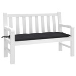 vidaXL Pernă bancă de grădină, negru, 120x50x7 cm, material oxford