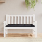 vidaXL Pernă bancă de grădină, negru, 120x50x7 cm, material oxford