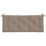 vidaXL Pernă bancă de grădină, gri taupe, 120x50x7 cm, material oxford vidaXL Pernă bancă de grădină, gri taupe, 120x50x7 cm, material oxford