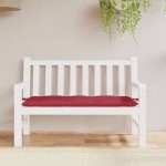 vidaXL Pernă bancă de grădină, roșu vin, 120x50x7 cm, textil oxford vidaXL Pernă bancă de grădină, roșu vin, 120x50x7 cm, textil oxford