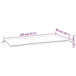 vidaXL Pernă bancă de grădină, albastru, 120x50x7 cm, material oxford vidaXL Pernă bancă de grădină, albastru, 120x50x7 cm, material oxford