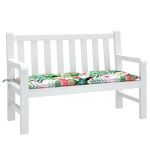 vidaXL Pernă bancă de grădină, multicolor, 120x50x7 cm, textil vidaXL Pernă bancă de grădină, multicolor, 120x50x7 cm, textil