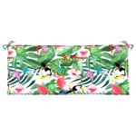 vidaXL Pernă bancă de grădină, multicolor, 120x50x7 cm, textil vidaXL Pernă bancă de grădină, multicolor, 120x50x7 cm, textil