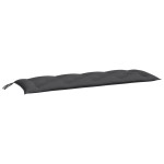 vidaXL Pernă bancă de grădină, antracit, 150x50x7 cm, material oxford vidaXL Pernă bancă de grădină, antracit, 150x50x7 cm, material oxford