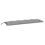 vidaXL Pernă bancă de grădină, gri, 150x50x7 cm, material oxford vidaXL Pernă bancă de grădină, gri, 150x50x7 cm, material oxford