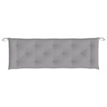 vidaXL Pernă bancă de grădină, gri, 150x50x7 cm, material oxford vidaXL Pernă bancă de grădină, gri, 150x50x7 cm, material oxford