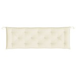 vidaXL Pernă bancă de grădină, crem, 150x50x7 cm, textil oxford vidaXL Pernă bancă de grădină, crem, 150x50x7 cm, textil oxford