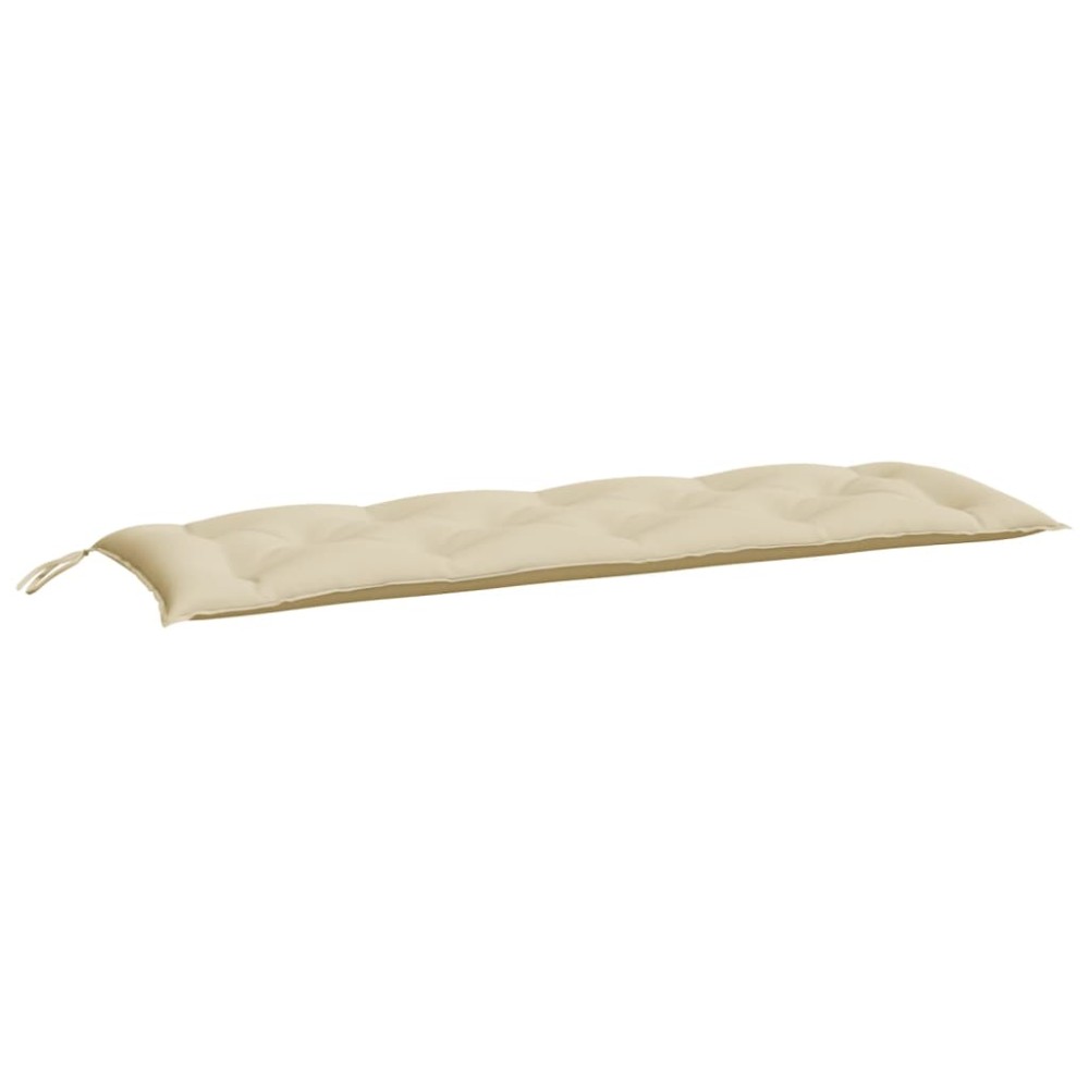 vidaXL Pernă bancă de grădină, bej, 150x50x7 cm, material oxford