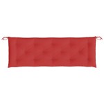 vidaXL Pernă bancă de grădină, roșu, 150x50x7 cm, material oxford vidaXL Pernă bancă de grădină, roșu, 150x50x7 cm, material oxford