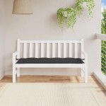 vidaXL Pernă bancă de grădină, negru, 150x50x7 cm, material oxford vidaXL Pernă bancă de grădină, negru, 150x50x7 cm, material oxford