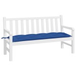 vidaXL Pernă de bancă de grădină, albastru, 150x50x7 cm, textil oxford vidaXL Pernă de bancă de grădină, albastru, 150x50x7 cm, textil oxford