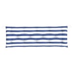 vidaXL Pernă de bancă dungi albastre și albe 150x50x7 cm textil oxford vidaXL Pernă de bancă dungi albastre și albe 150x50x7 cm textil oxford