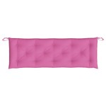 vidaXL Pernă bancă de grădină, roz, 150x50x7 cm, material oxford vidaXL Pernă bancă de grădină, roz, 150x50x7 cm, material oxford