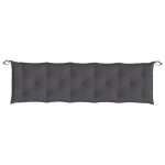 vidaXL Pernă bancă de grădină, antracit, 180x50x7 cm, material oxford vidaXL Pernă bancă de grădină, antracit, 180x50x7 cm, material oxford