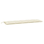vidaXL Pernă bancă de grădină, crem, 180x50x7 cm, textil oxford vidaXL Pernă bancă de grădină, crem, 180x50x7 cm, textil oxford