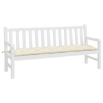 vidaXL Pernă bancă de grădină, crem, 180x50x7 cm, textil oxford vidaXL Pernă bancă de grădină, crem, 180x50x7 cm, textil oxford