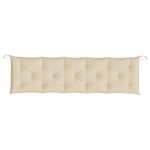 vidaXL Pernă bancă de grădină, bej, 180x50x7 cm, material oxford vidaXL Pernă bancă de grădină, bej, 180x50x7 cm, material oxford