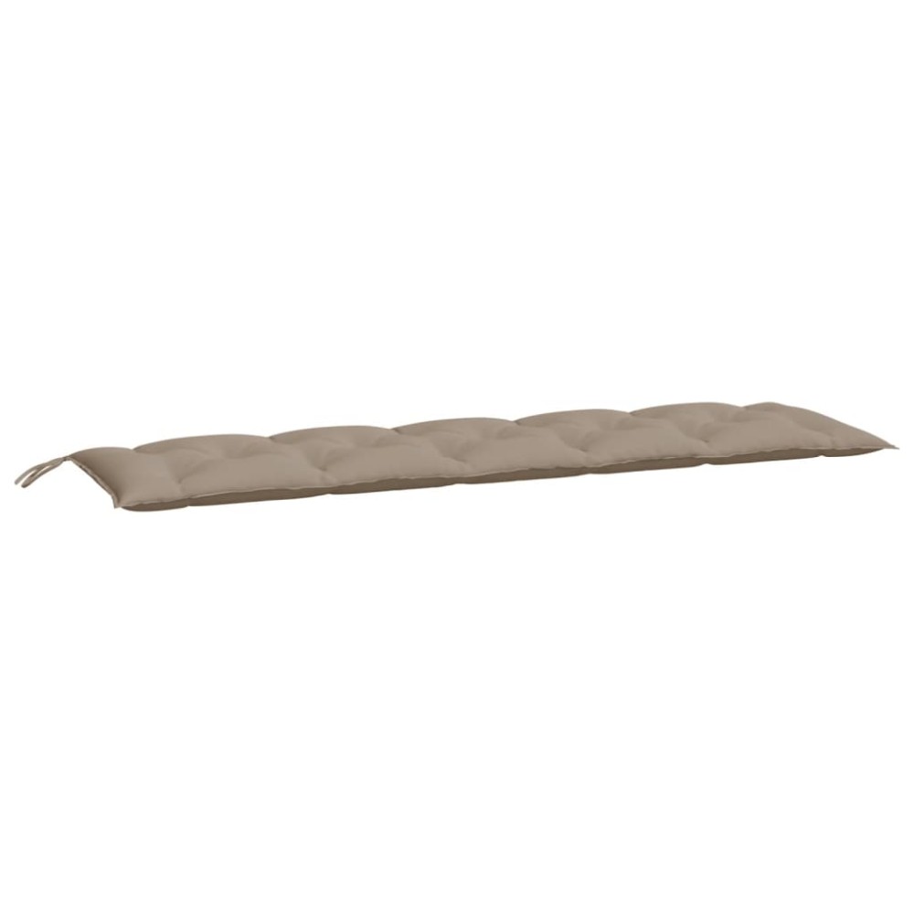 vidaXL Pernă bancă de grădină, taupe, 180x50x7 cm, material oxford