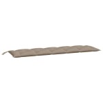 vidaXL Pernă bancă de grădină, taupe, 180x50x7 cm, material oxford vidaXL Pernă bancă de grădină, taupe, 180x50x7 cm, material oxford