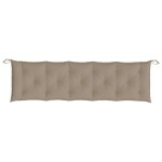 vidaXL Pernă bancă de grădină, taupe, 180x50x7 cm, material oxford vidaXL Pernă bancă de grădină, taupe, 180x50x7 cm, material oxford