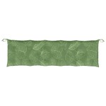 vidaXL Pernă bancă de grădină model frunze, 180x50x7 cm, textil oxford vidaXL Pernă bancă de grădină model frunze, 180x50x7 cm, textil oxford