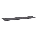 vidaXL Pernă de bancă de grădină, antracit, 200x50x7 cm, textil oxford vidaXL Pernă de bancă de grădină, antracit, 200x50x7 cm, textil oxford