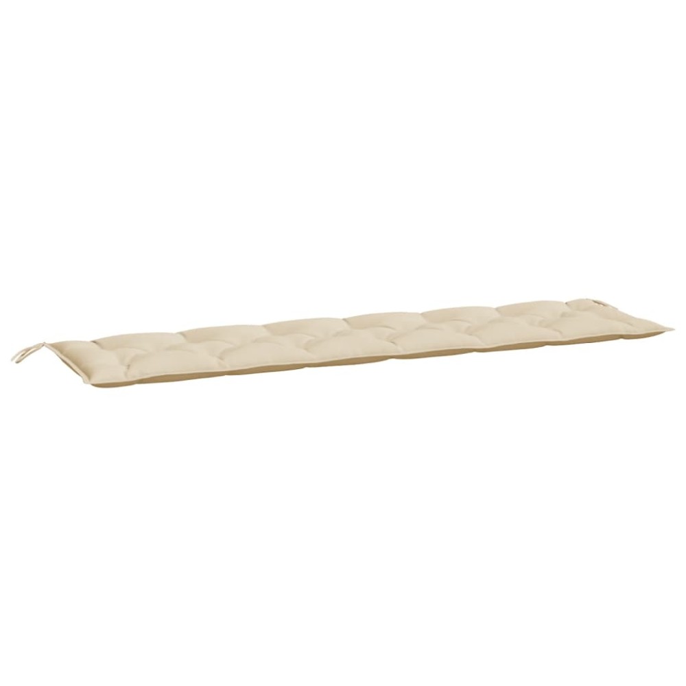 vidaXL Pernă bancă de grădină, bej, 200x50x7 cm, material oxford