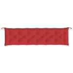vidaXL Pernă bancă de grădină, roșu, 200x50x7 cm, textil oxford vidaXL Pernă bancă de grădină, roșu, 200x50x7 cm, textil oxford