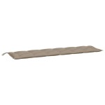 vidaXL Pernă bancă de grădină, gri taupe, 200x50x7 cm, material oxford vidaXL Pernă bancă de grădină, gri taupe, 200x50x7 cm, material oxford