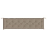 vidaXL Pernă bancă de grădină, gri taupe, 200x50x7 cm, material oxford vidaXL Pernă bancă de grădină, gri taupe, 200x50x7 cm, material oxford